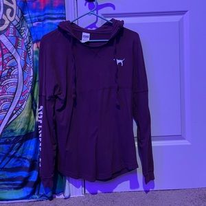 Victorias secret pink wine/purple shirt